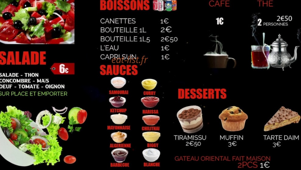 good chicken — carte page 3