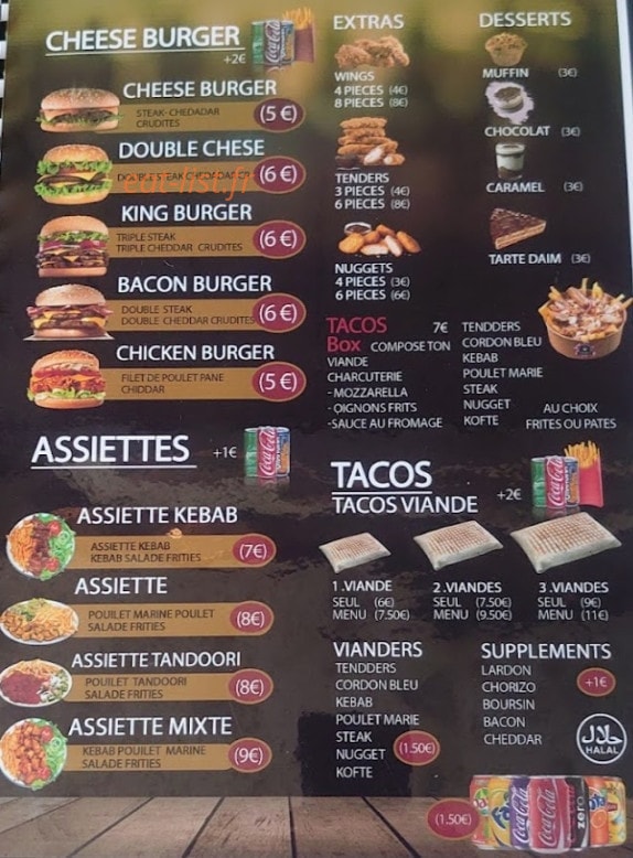 Indian naan — carte page 2