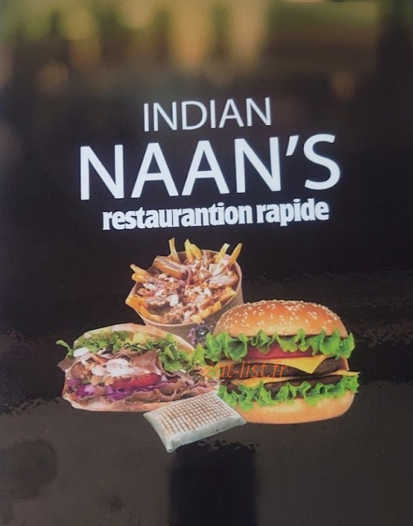 Indian naan — carte page 1
