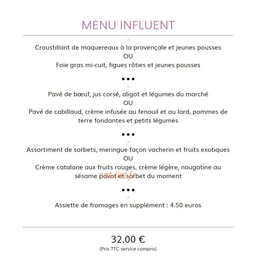 L'Influent — carte page 3
