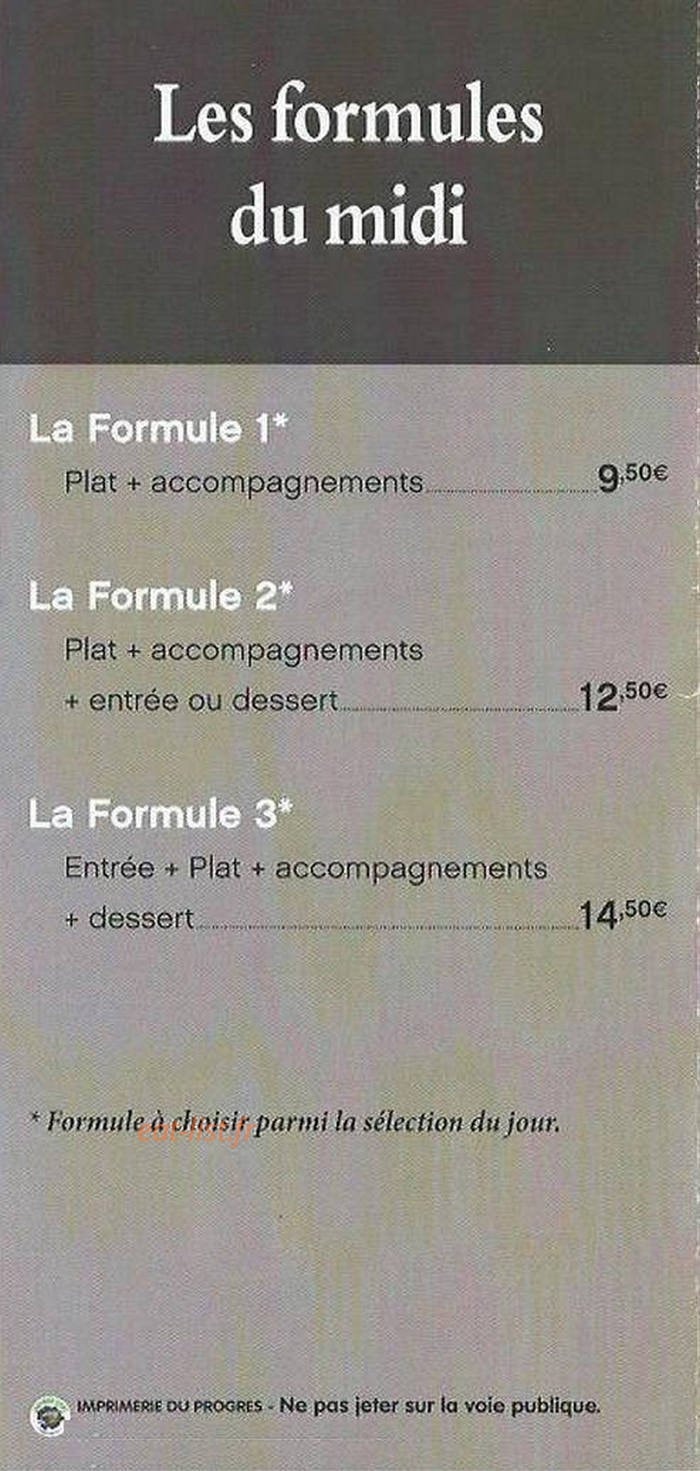La Maison Thai — carte page 5