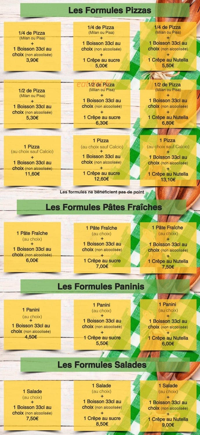Le Calcio — carte page 6