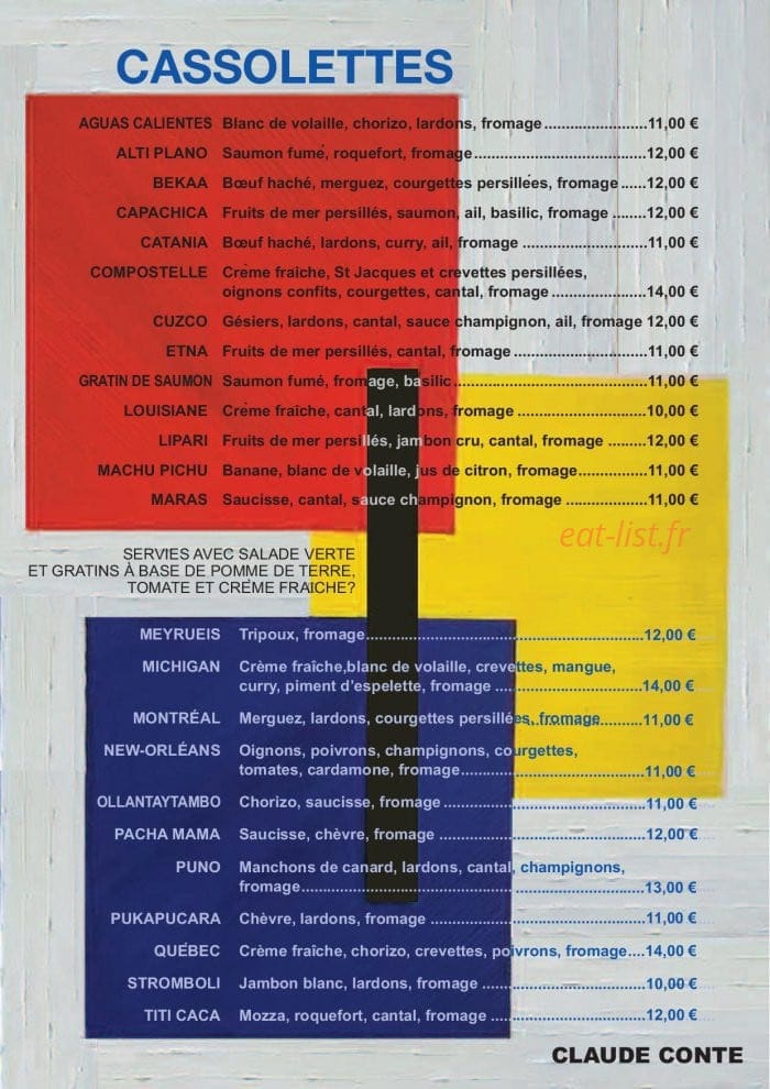 Le Divan — carte page 3