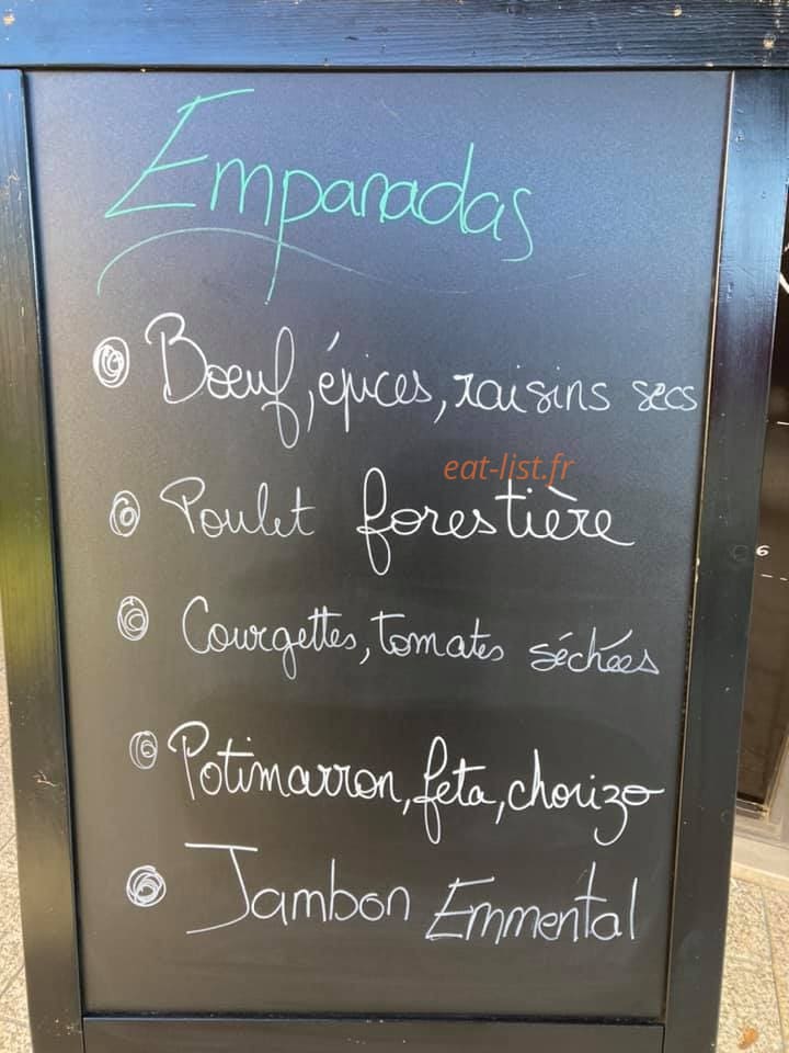Mirel Empanadas — carte page 1