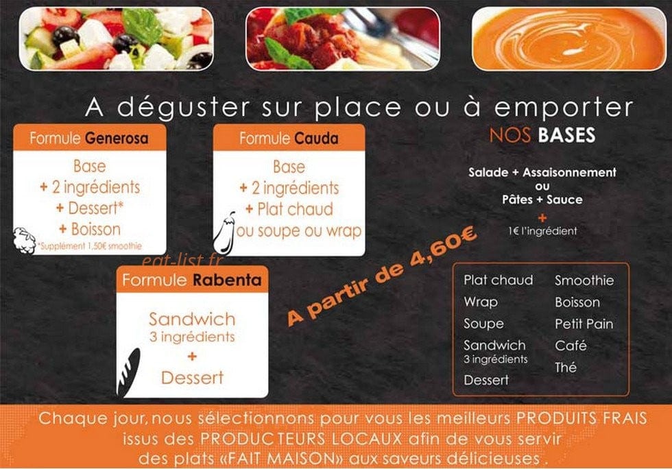 Saladbar Rodez — carte page 2