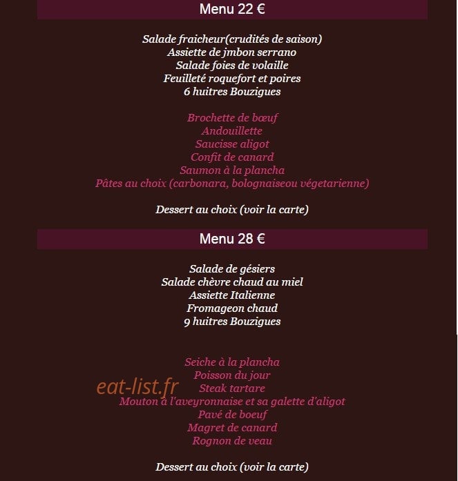 Au jeu de paume — carte page 1