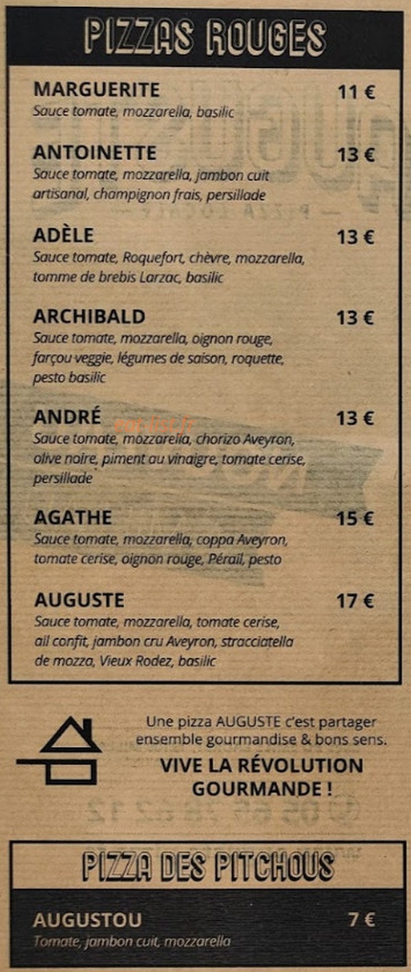 Auguste — carte page 1