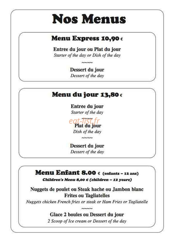Bowling de Millau — carte page 1