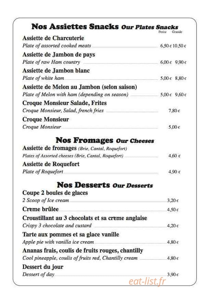 Bowling de Millau — carte page 5