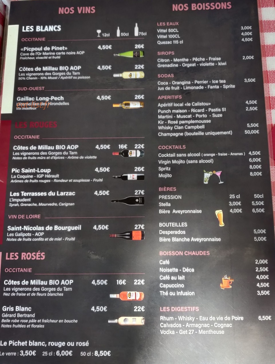 Côté Marché — carte page 2