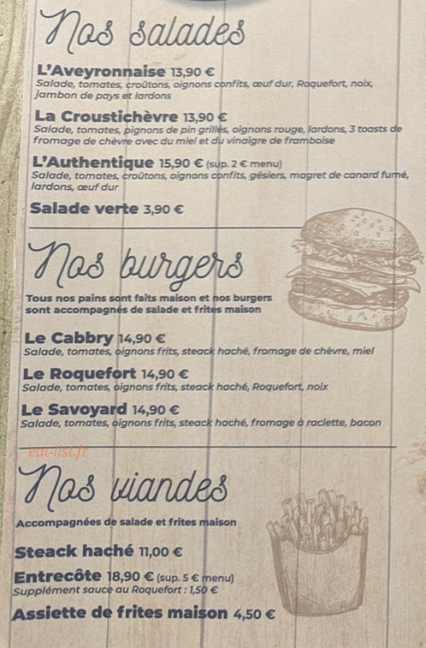 L'authentique — carte page 2