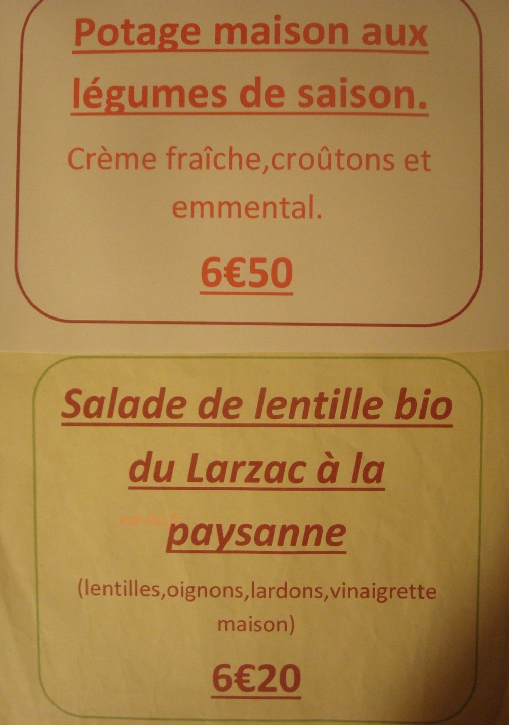 La creperie du beffroi — carte page 4