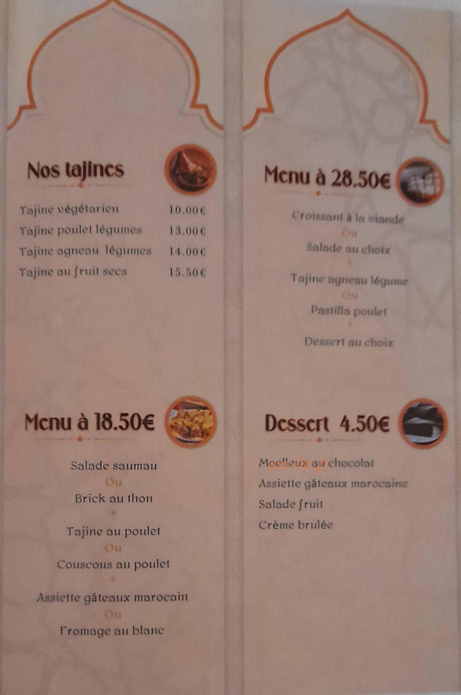 Le Marrakech — carte page 3