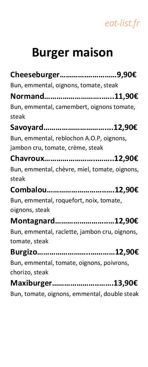 Mojito Café — carte page 5