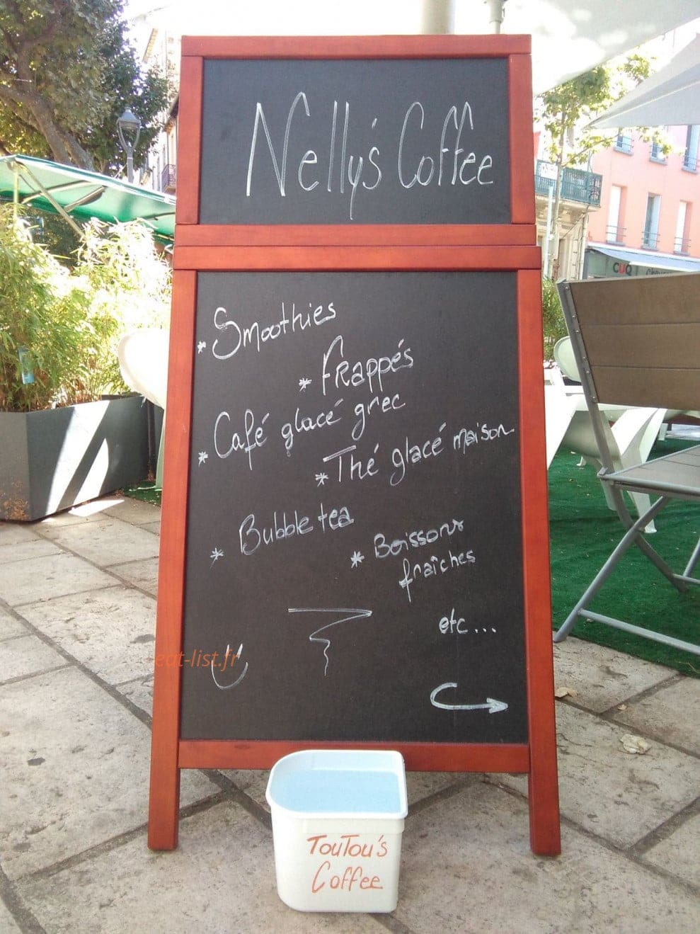 Nelly's Coffee — carte page 1