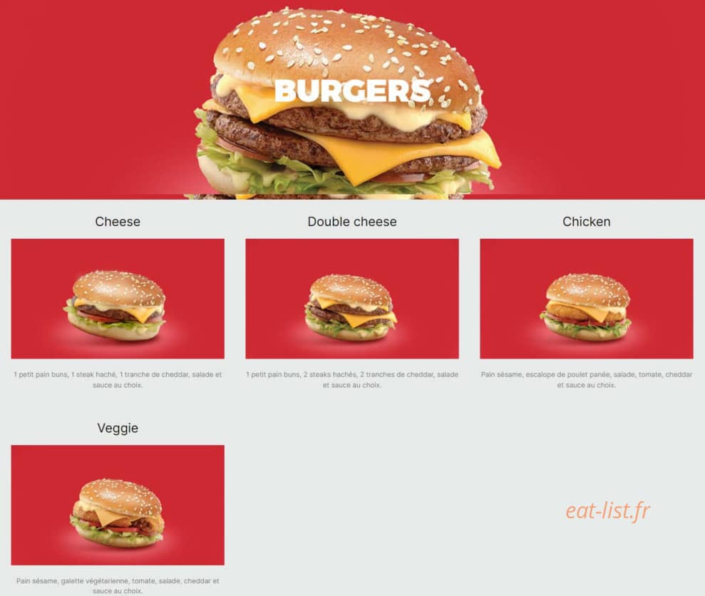 Tacos Avenue — carte page 3