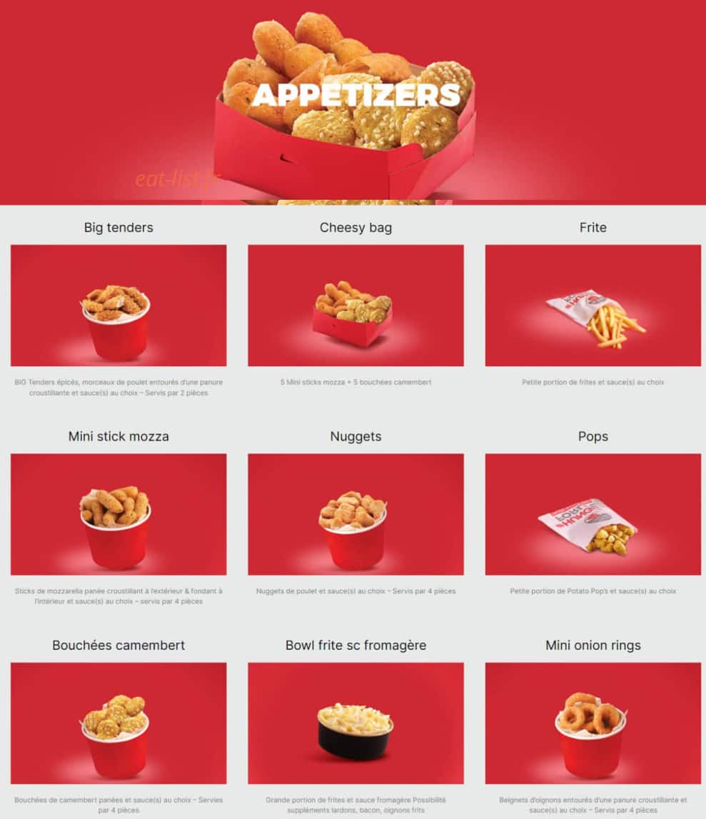 Tacos Avenue — carte page 5