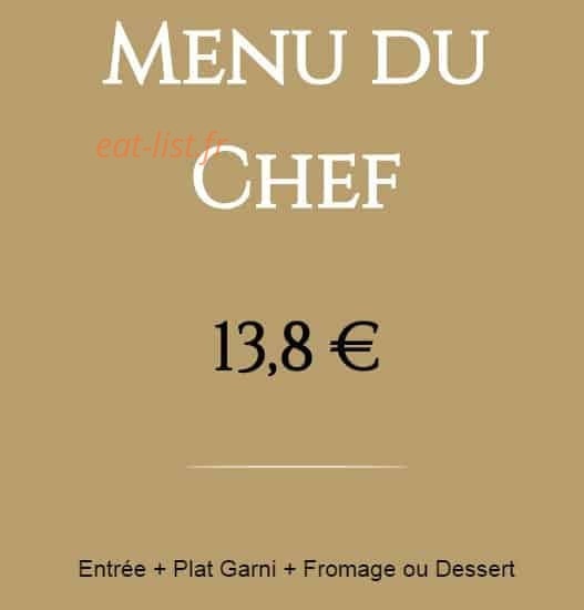 Au Bon Accueil — carte page 1