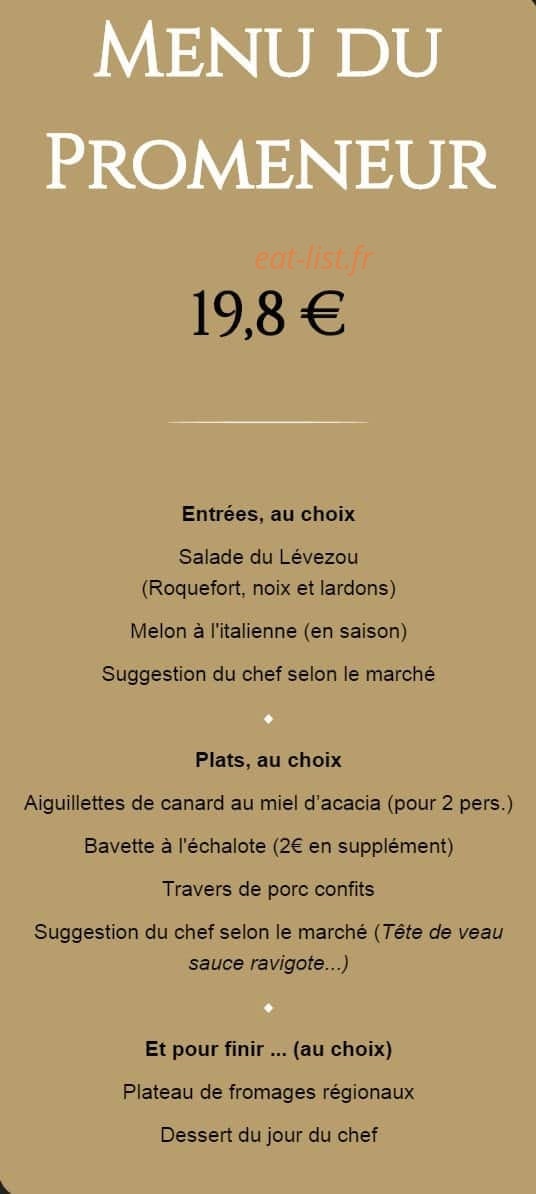 Au Bon Accueil — carte page 2