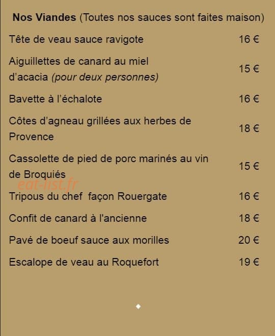 Au Bon Accueil — carte page 7