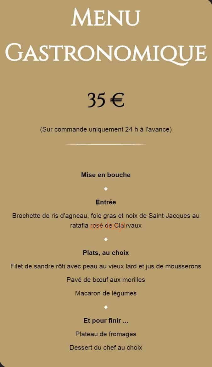 Au Bon Accueil — carte page 4
