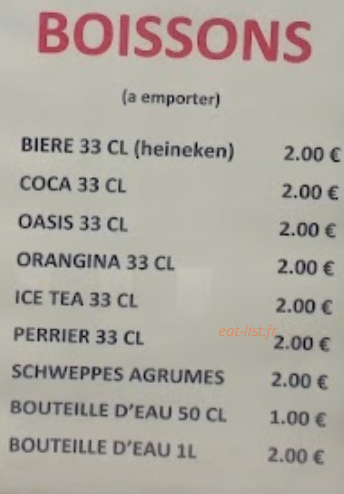Au petit bouchon — carte page 6