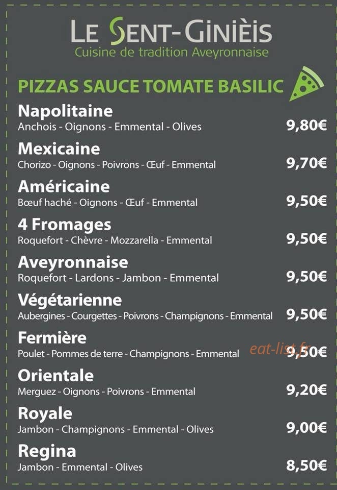 Le Sent-Ginièis — carte page 1