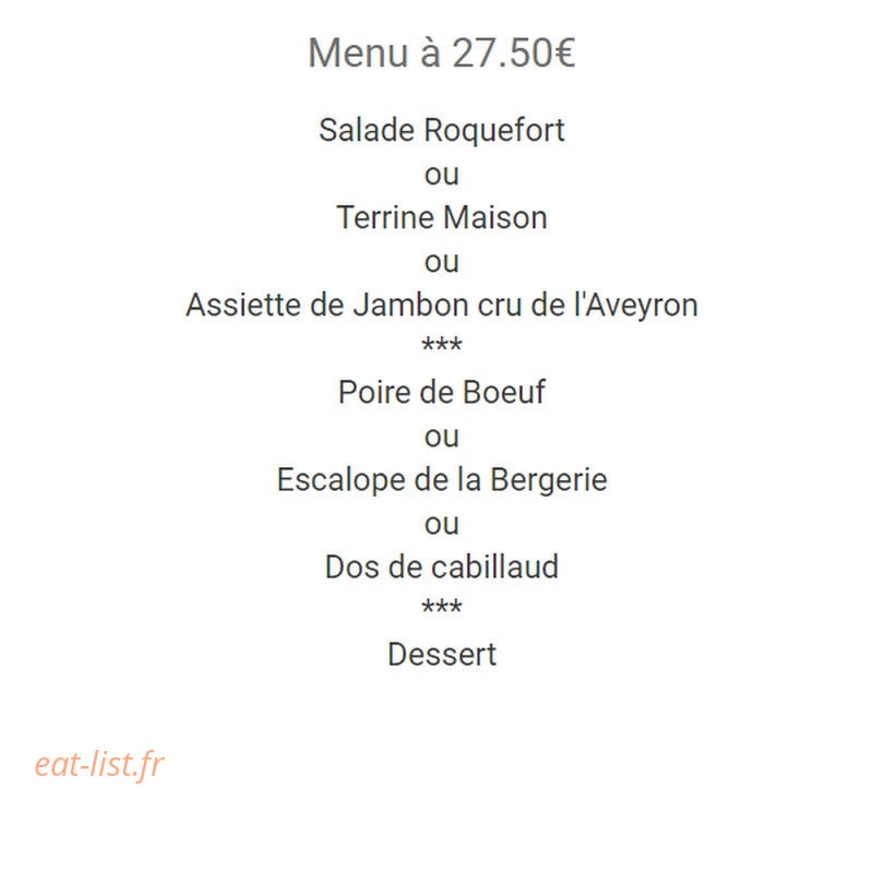 La Bergerie — carte page 3