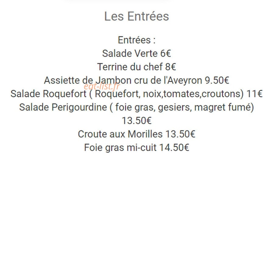 La Bergerie — carte page 1