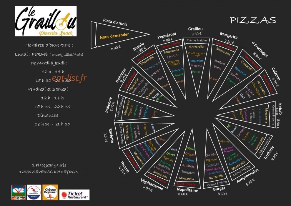 Le Graillou — carte page 1