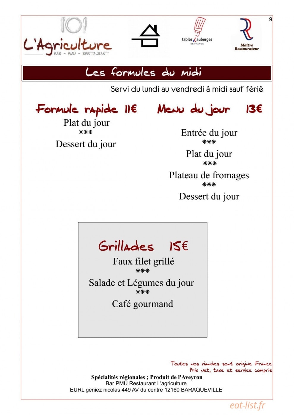 L'agriculture — carte page 2