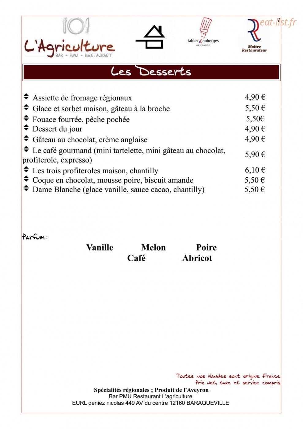 L'agriculture — carte page 4