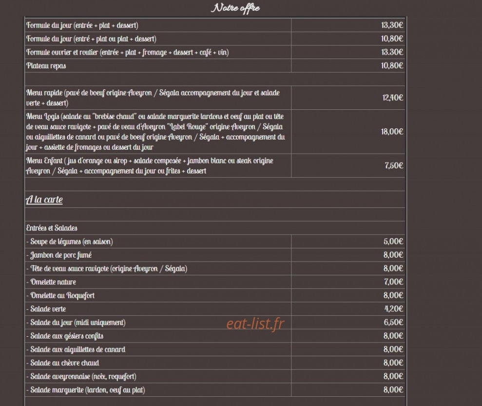 Le Palous — carte page 1