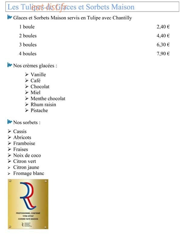Les Coquelicots — carte page 6