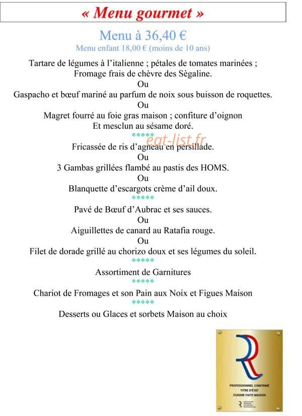 Les Coquelicots — carte page 3