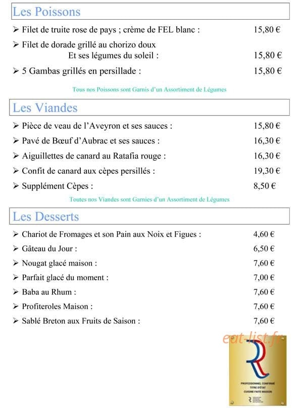 Les Coquelicots — carte page 5
