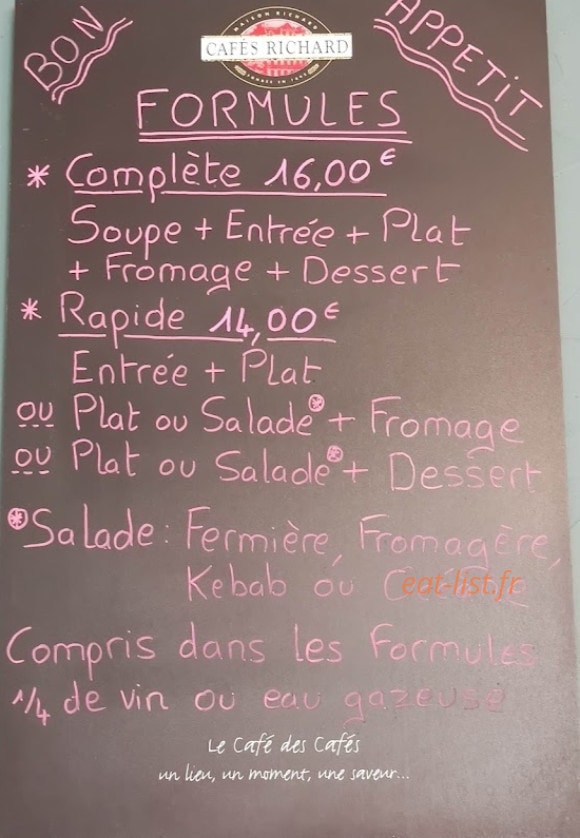 La Glèbe — carte page 1