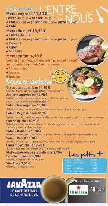 L'Entre-Nous — carte page 1