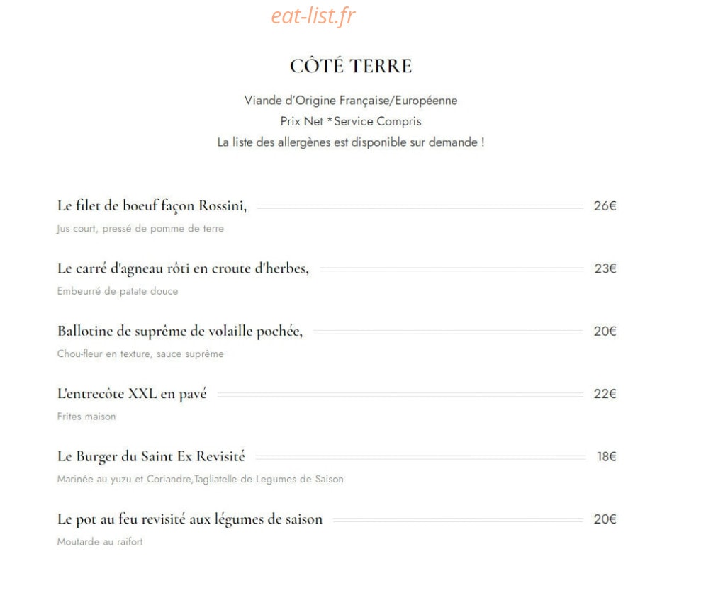 Le Saint EX — carte page 5