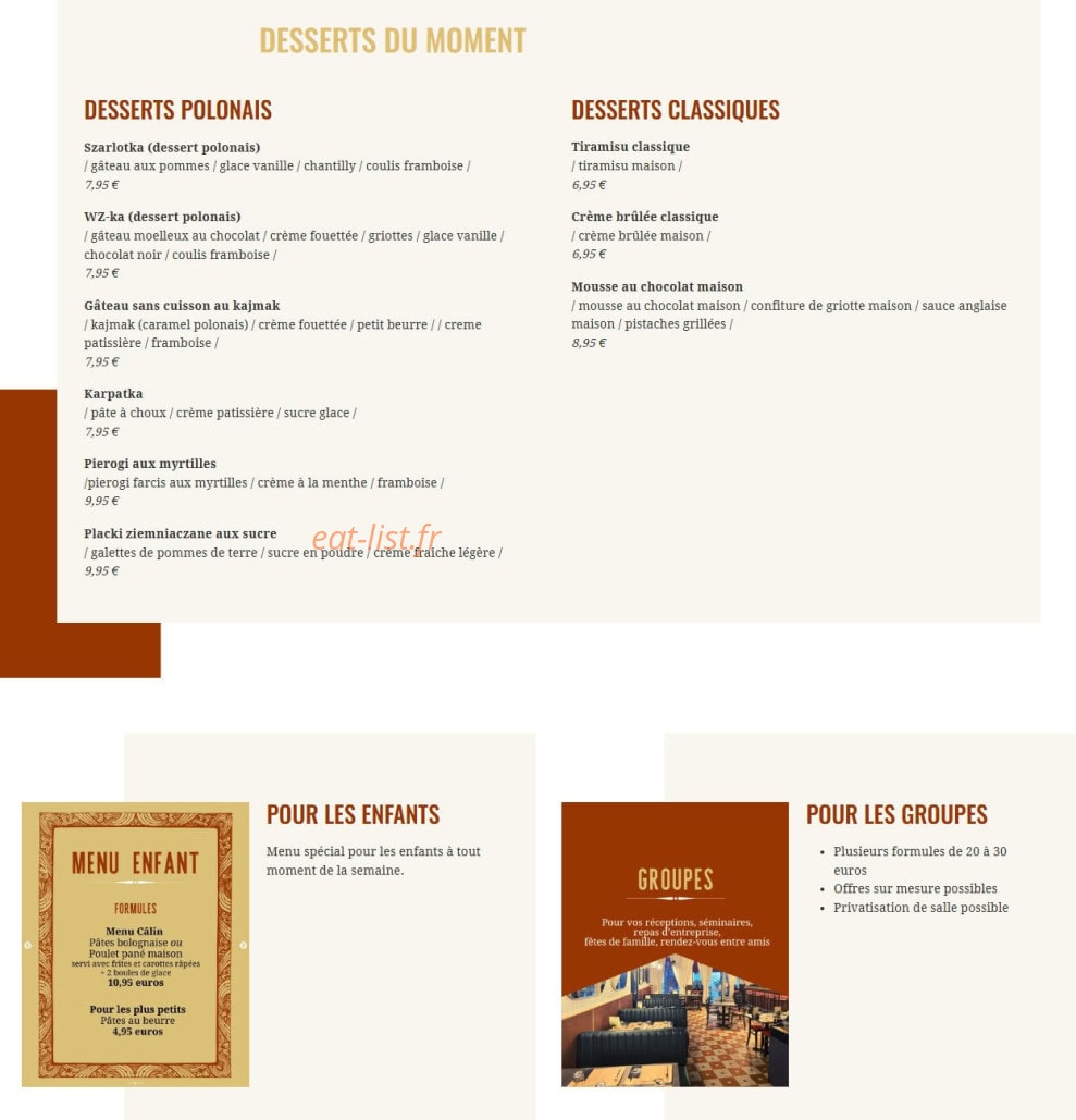 Maison de Bartosz — carte page 2