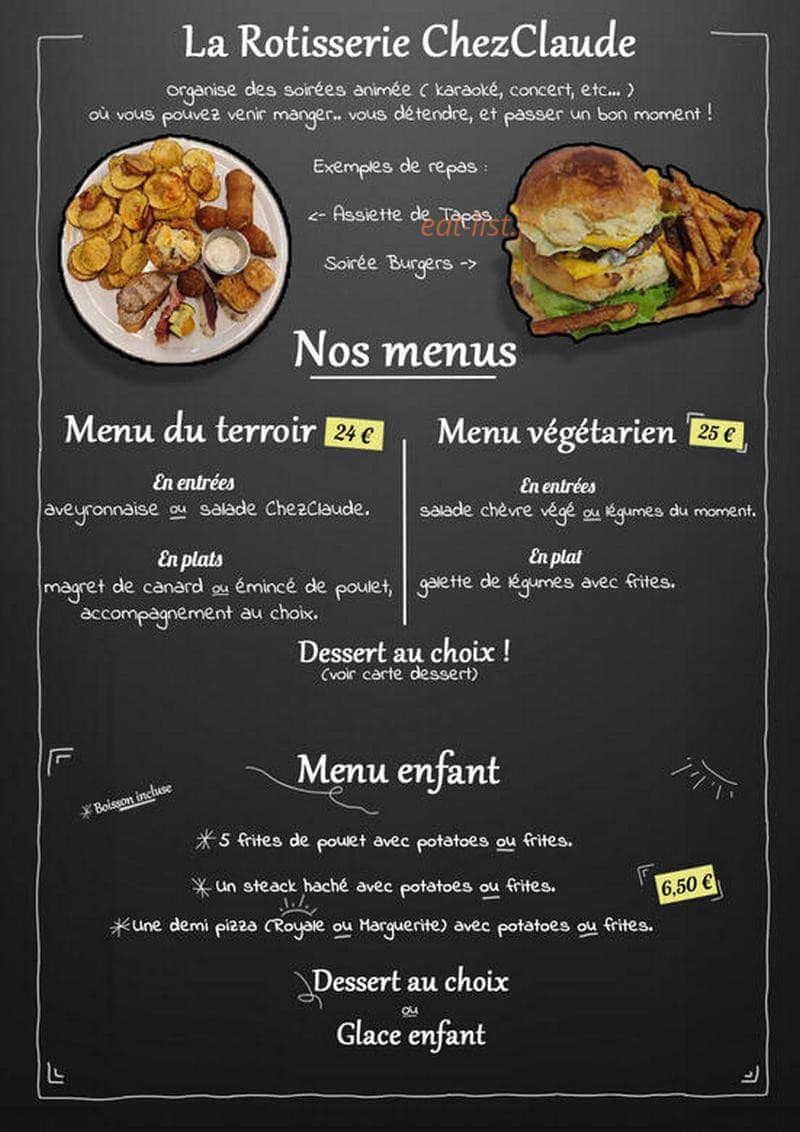 Rotisserie ChezClaude — carte page 6