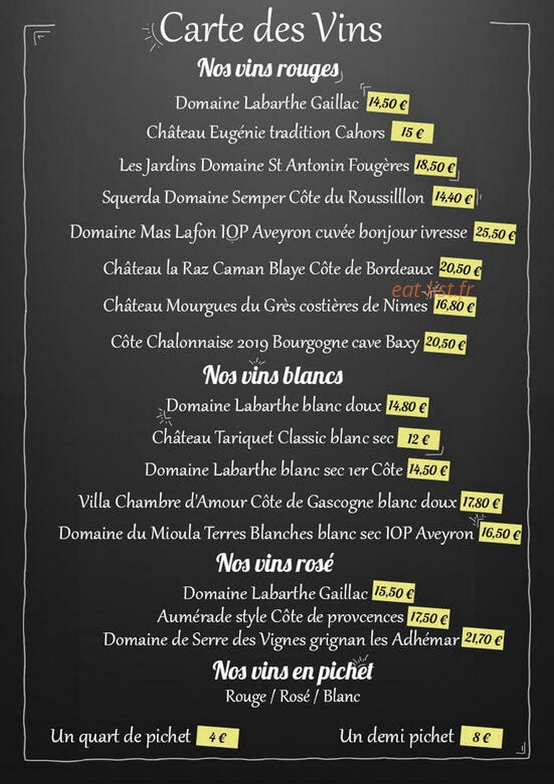 Rotisserie ChezClaude — carte page 8