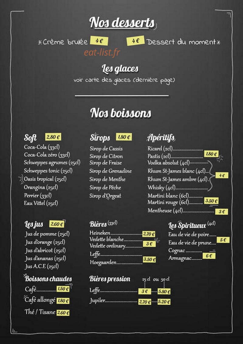 Rotisserie ChezClaude — carte page 5