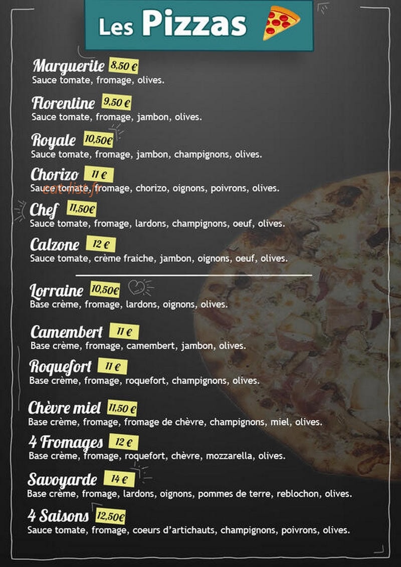 Rotisserie ChezClaude — carte page 1