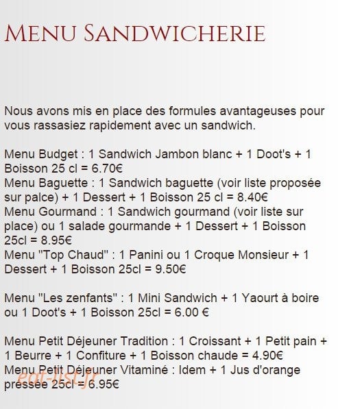 Relais Millau Larzac — carte page 7
