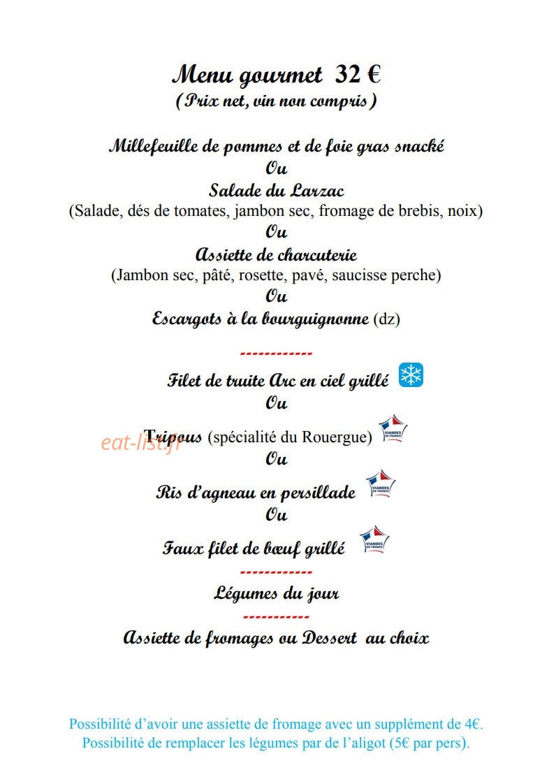 Le Cévenol — carte page 4