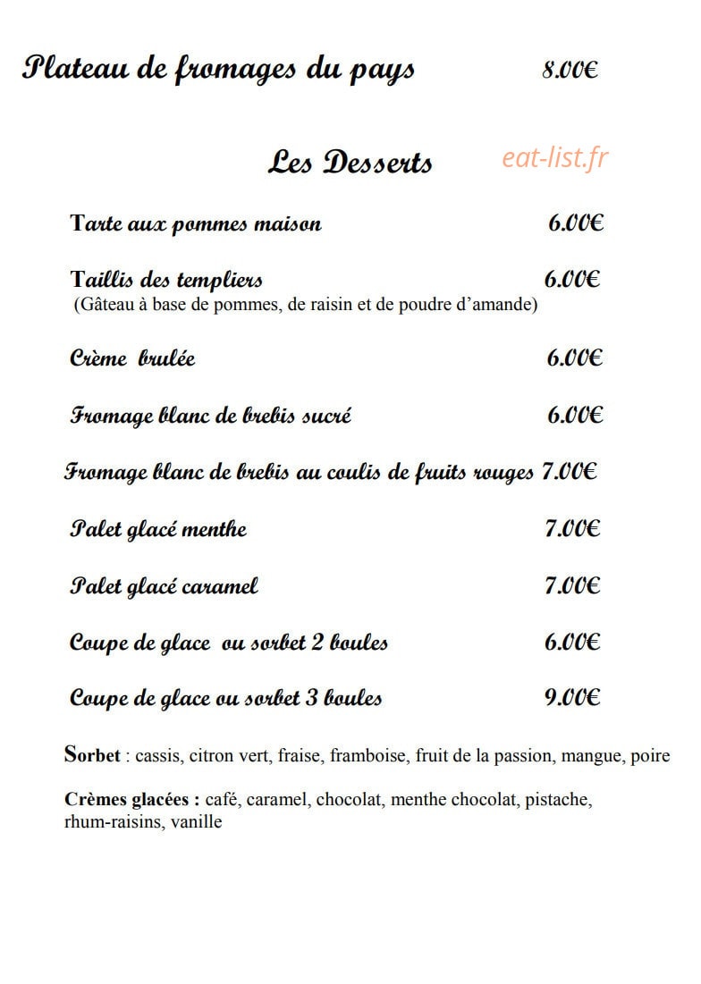 Le Cévenol — carte page 7