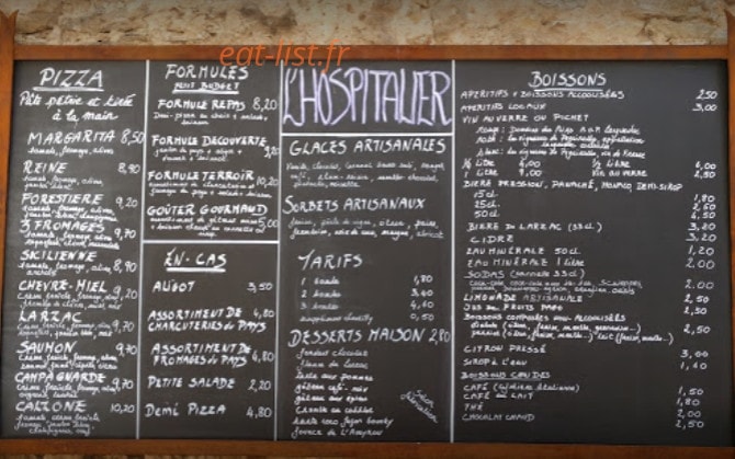 L'Hospitalier — carte page 1