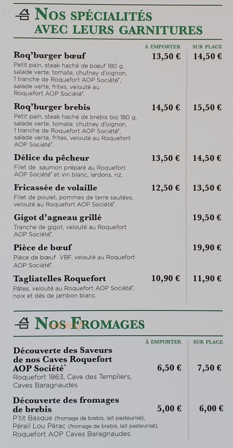La Bergerie — carte page 2
