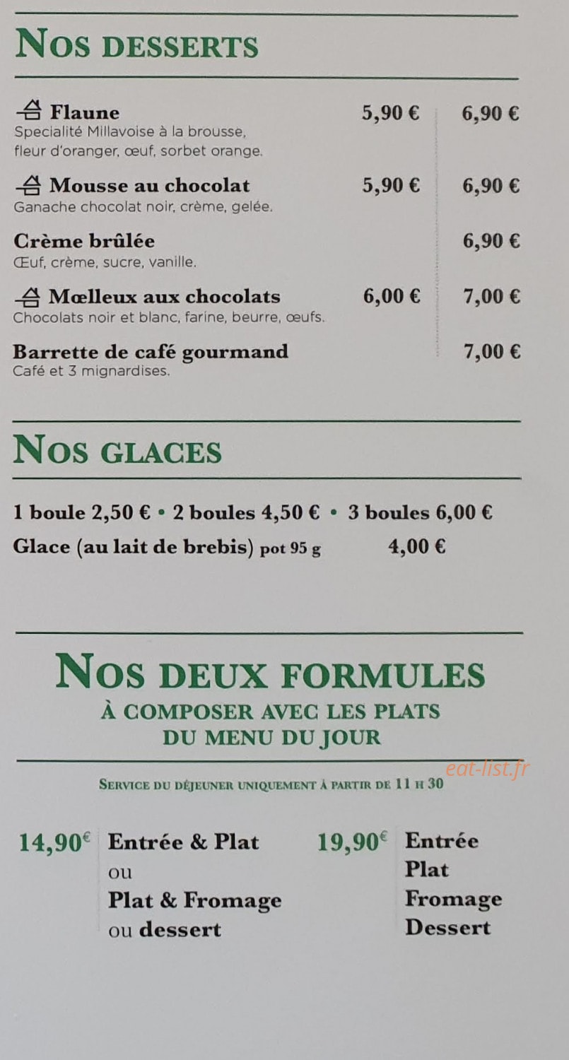 La Bergerie — carte page 3